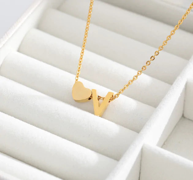 Initial Letter Necklaces