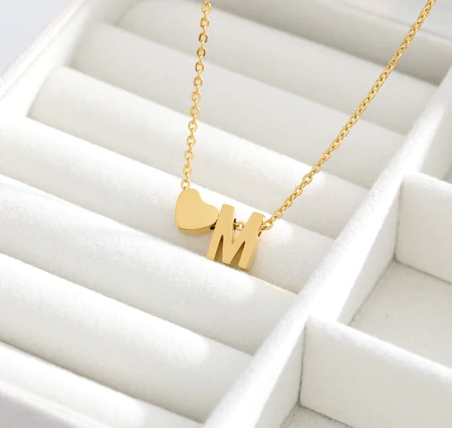 Initial Letter Necklaces