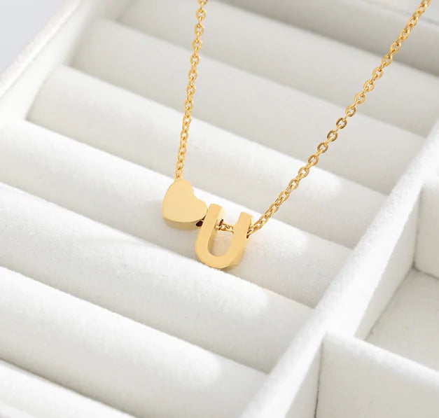 Initial Letter Necklaces